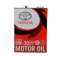 TOYOTA Motor Oil 5W-30 4л Синтетическое моторное масло