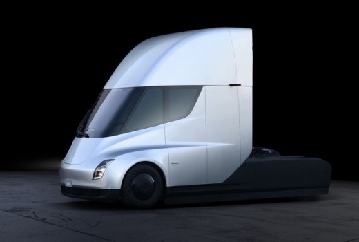 Tesla представила полностью электрический грузовик Tesla Semi-Truck