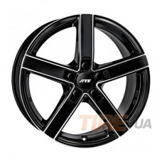 ATS Emotion 7,5x17 5x112 ET35 DIA70,1 (diamond black contour polished)