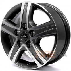 Borbet CWD 6,5x16 5x120 ET52 DIA65,1 (mistral anthracite polished)