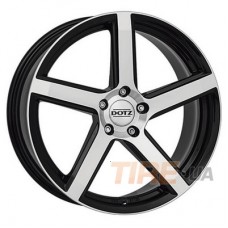 Dotz CP5 7x17 5x112 ET45 DIA70,1 (black polished)