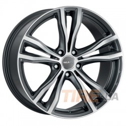 Mak X-Mode 11x20 5x120 ET35 DIA74,1 (gun metal mirror)