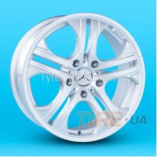 Replica Mercedes (A-R393) 9x20 5x130 ET45 DIA84,1 (silver)