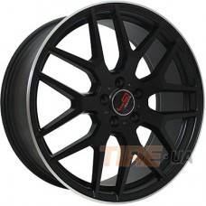Replica Mercedes (MR524) 8,5x20 5x112 ET38,5 DIA66,6 (satin black machined face)