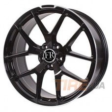 Replica Mercedes (MR933) 10x22 5x130 ET35 DIA84,1 (matt black machined lip)