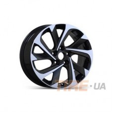 Replica Toyota (TY226) 7x16 5x114,3 ET40 DIA73,1 (black machined face)