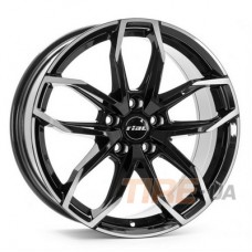 Rial Lucca 7,5x17 5x112 ET45 DIA70,1 (diamond black front polished)
