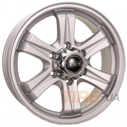 Tech Line TL722 7x17 6x139,7 ET38 DIA100,1 (silver)