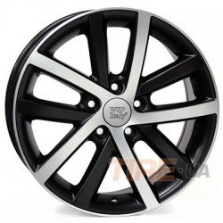 WSP Italy Volkswagen (W460) Rheia 6,5x16 5x112 ET54 DIA57,1 (gloss black polished)