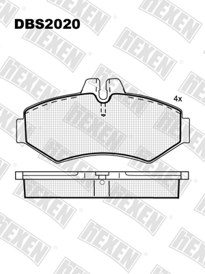 Каталог HEXEN DBS2020 / Тормозые колодки Каталог HEXEN DBS2020 / Тормозые колодки