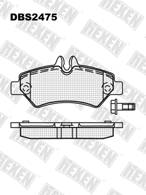 Каталог DBS2475 / Гальмівні колодки hEXEN Каталог DBS2475 / Гальмівні колодки hEXEN