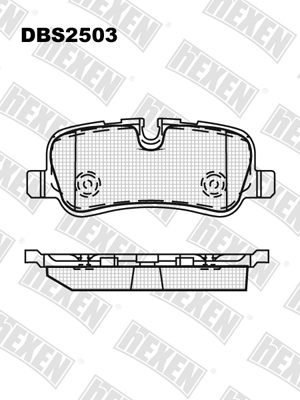 Каталог DBS2503 / Гальмівні колодки hEXEN Каталог DBS2503 / Гальмівні колодки hEXEN