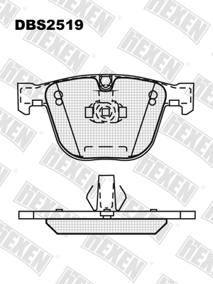 Каталог DBS2519 / Гальмівні колодки hEXEN Каталог DBS2519 / Гальмівні колодки hEXEN