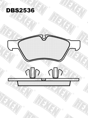 Каталог DBS2536 / Гальмівні колодки hEXEN Каталог DBS2536 / Гальмівні колодки hEXEN