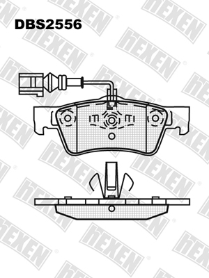 Каталог DBS2556 / Гальмівні колодки hEXEN Каталог DBS2556 / Гальмівні колодки hEXEN