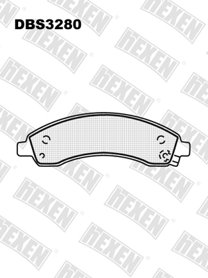 Каталог DBS3280 / Гальмівні колодки hEXEN Каталог DBS3280 / Гальмівні колодки hEXEN