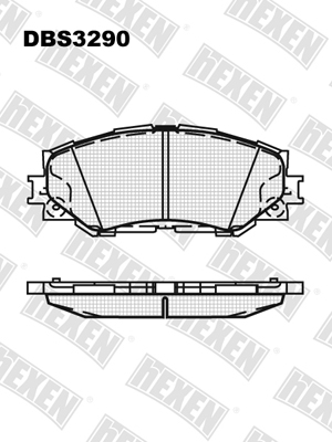 Каталог DBS3290 / Гальмівні колодки hEXEN Каталог DBS3290 / Гальмівні колодки hEXEN