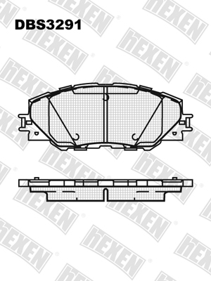 Каталог DBS3291 / Гальмівні колодки hEXEN Каталог DBS3291 / Гальмівні колодки hEXEN