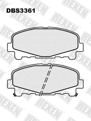 Каталог DBS3361 / Гальмівні колодки hEXEN Каталог DBS3361 / Гальмівні колодки hEXEN