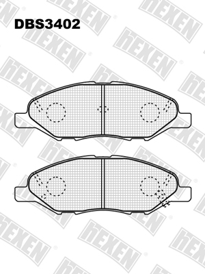 Каталог DBS3402 / Гальмівні колодки hEXEN Каталог DBS3402 / Гальмівні колодки hEXEN