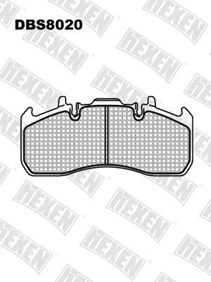 Каталог HEXEN DBS8020 / Тормозые колодки Каталог HEXEN DBS8020 / Тормозые колодки