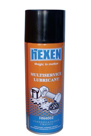 Каталог HEXEN HN4002 Multiservice lubricant 400 мл Многофункциональная смазка