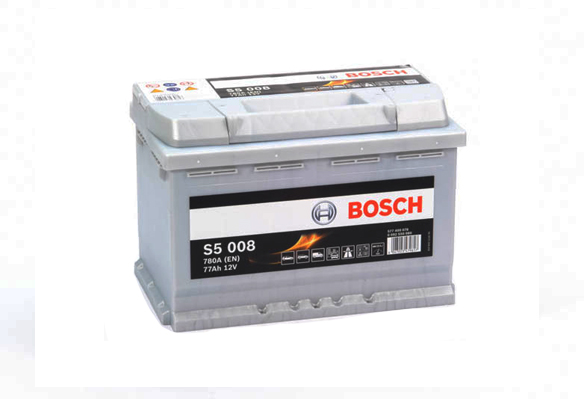 Каталог BOSCH S5008 12v 77Ah EN780A R+ / Аккумулятор