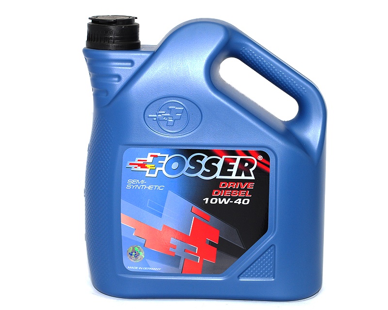 Каталог FOSSER Drive Diesel 10W-40 5л Полусинтетическое моторное масло