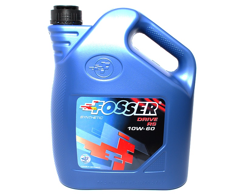 Каталог FOSSER Drive RS 10W-60 5л Синтетическое моторное масло
