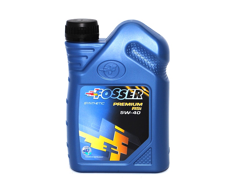 Каталог FOSSER Premium RSi 5W-40 1л Синтетическое моторное масло