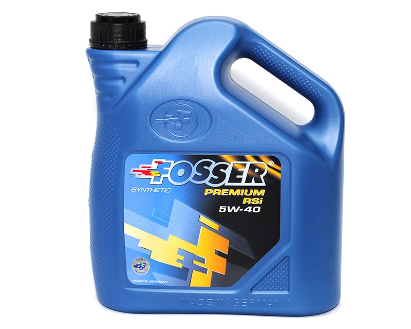 Каталог FOSSER Premium RSi 5W-40 4л Синтетическое моторное масло