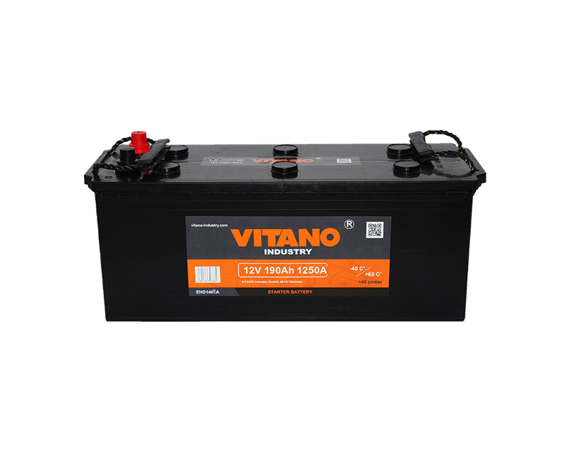 Каталог VITANO VB190 12v 190Ah EN1250A L+ Аккумулятор