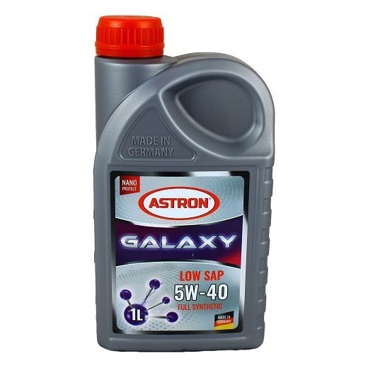 Каталог Astron Galaxy LOW SAP 5W-40 1л Синтетическое моторное масло
