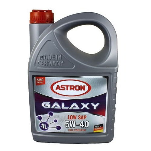 Каталог Astron Galaxy LOW SAP 5W-40 4л Синтетическое моторное масло