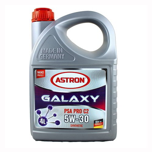 Каталог Astron Galaxy PSA pro C2 5W-30 4л Синтетическое моторное масло