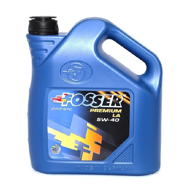 Каталог FOSSER Premium LA 5W-40 4л Синтетическое моторное масло