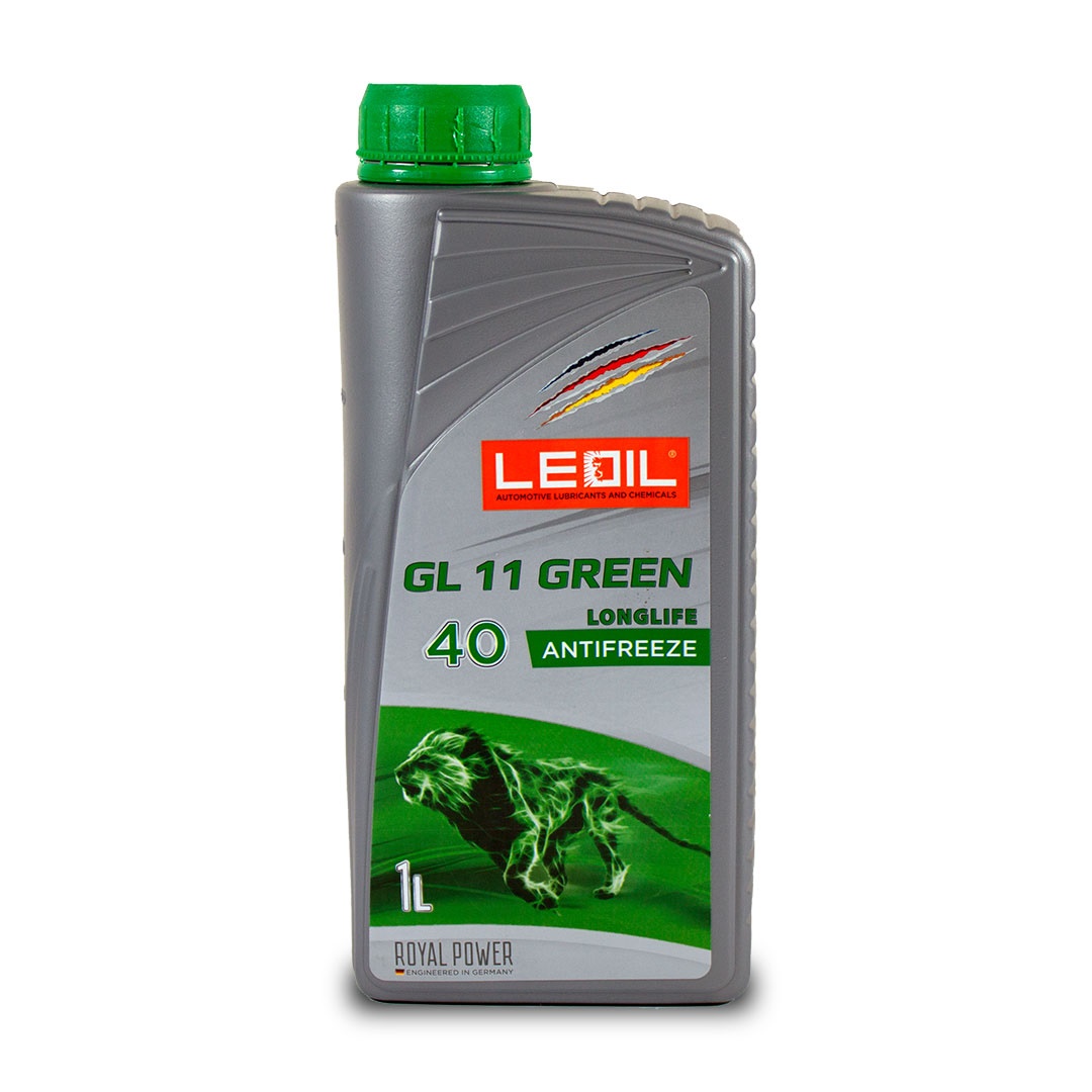 Каталог Антифриз LEOIL GL11 green 1л