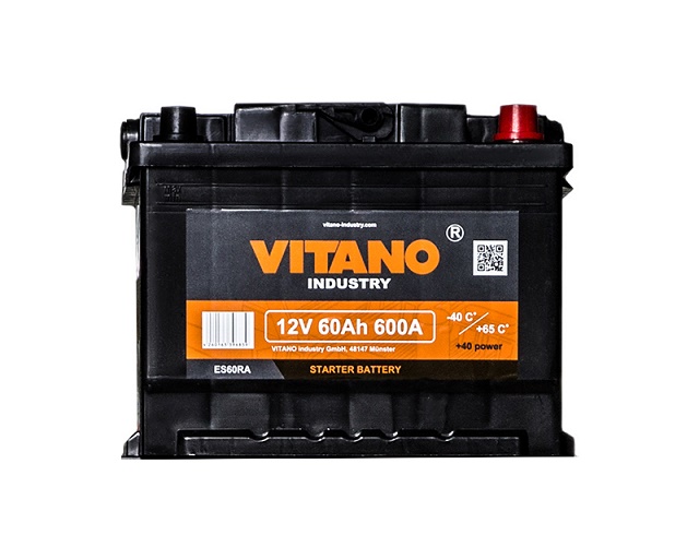Каталог VITANO VB60 12v 60Ah EN600A R+ Аккумулятор