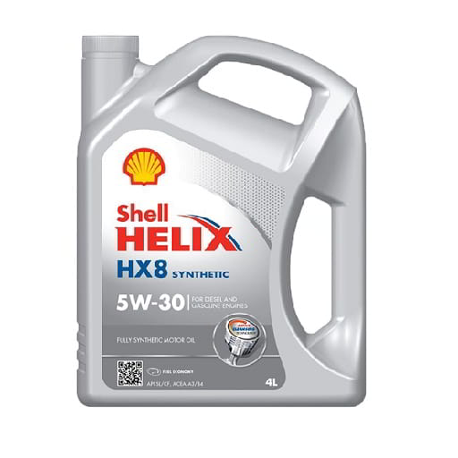 Каталог Shell Helix HX8 5W-30 4л Синтетическое моторное масло