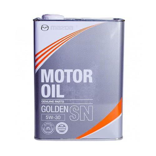 Каталог MAZDA Motor oil Golden 5W-30 4л Синтетическое моторное масло