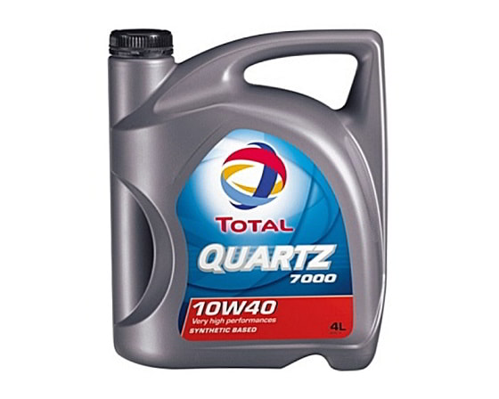 Каталог TOTAL Quartz 7000 10W-40 4л Полусинтетическое моторное масло