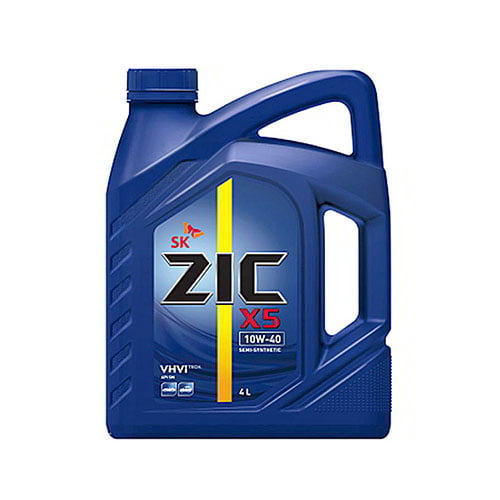 Каталог ZIC X5 10W-40 4л Полусинтетическое моторное масло