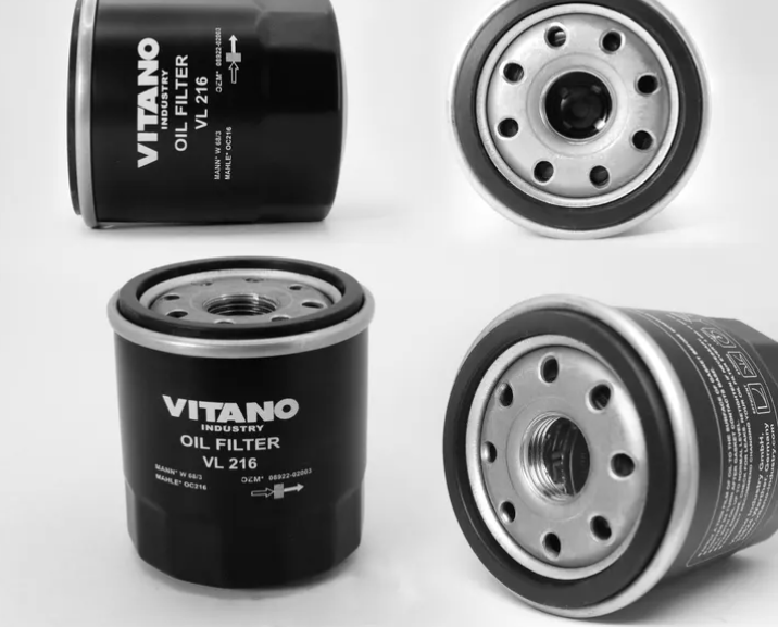 Каталог VITANO VL216 PRO // Фільтр масляний Каталог VITANO VL216 PRO // Фільтр масляний