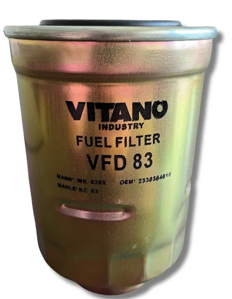 Каталог VITANO VFD83 // Фільтр паливний Каталог VITANO VFD83 // Фільтр паливний