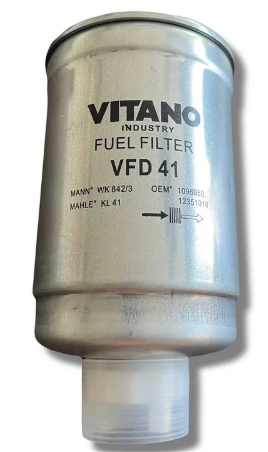 Каталог VITANO VFD41 // Фільтр паливний Каталог VITANO VFD41 // Фільтр паливний